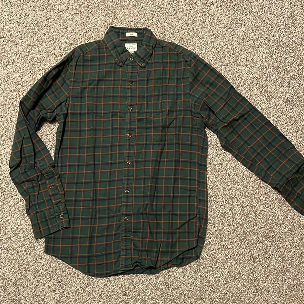 Men’s J Crew Flannel Button Down